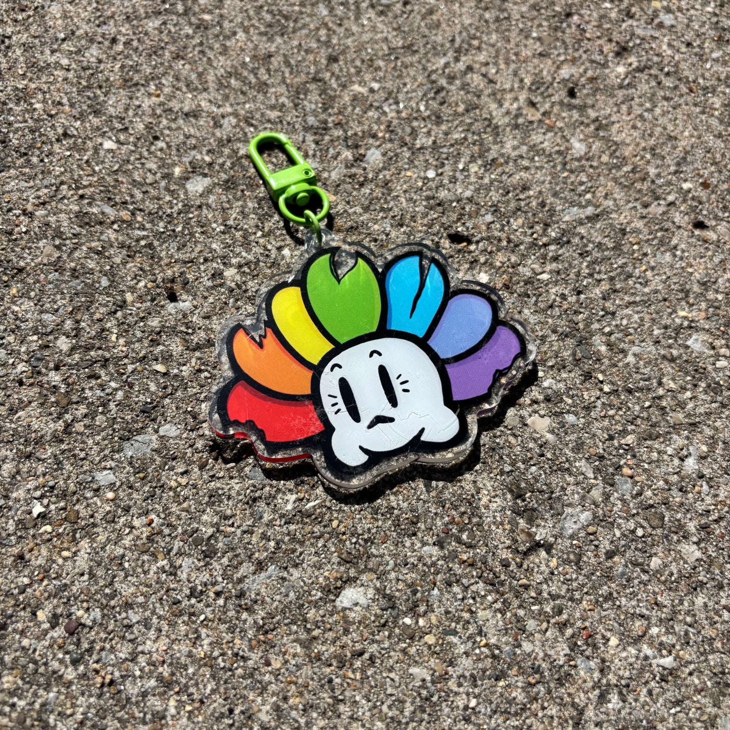 Skelly Keychain