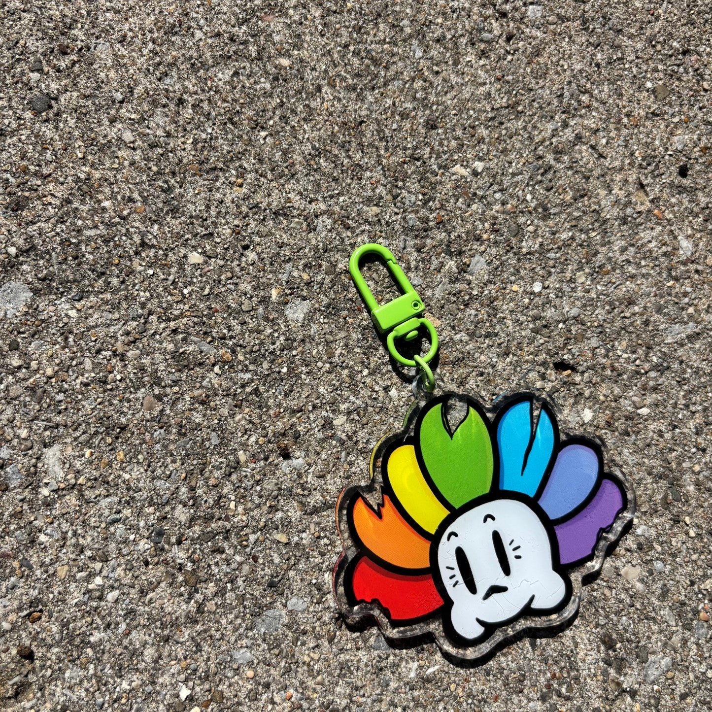 Skelly Keychain