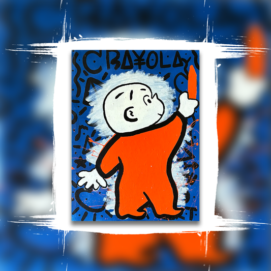 Orange Crayon
